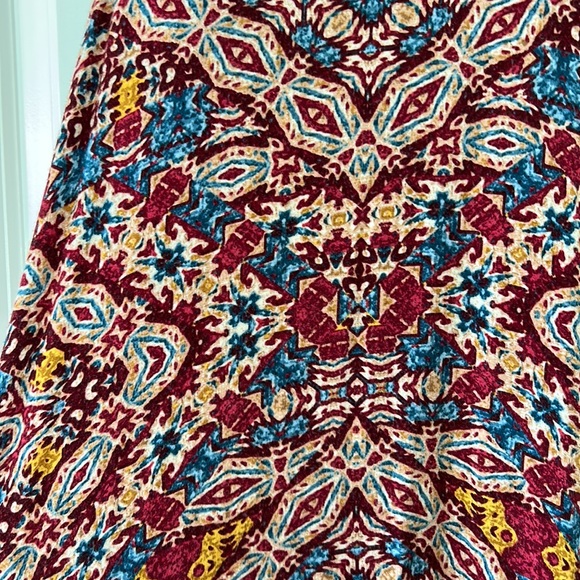 Anthro Maeve Lilt Rayon Printed Mock-Neck Dress + FREE MATCHING BRA! - Picture 10 of 11